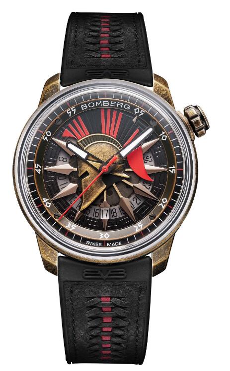 Bomberg BB-01 Automatic Spartan Red CT43APBR.31-2.11 Replica Watch